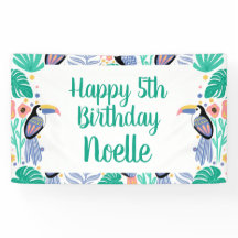 Gefeliciteerd! Tropische Toucan-vogel