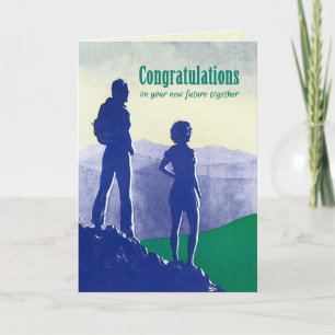 Gefeliciteerd-Trouw-Verloving-Intrekken Kaart