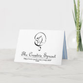 Gefeliciteerd - Twin Baby Boys Custom Kaart (Achterkant)