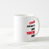 Gefeliciteerd u maakte de besnoeiing Vasectomie om Koffiemok (Voorkant rechts)