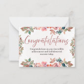 Gefeliciteerd Uitnodiging Feestviering (Voorkant)