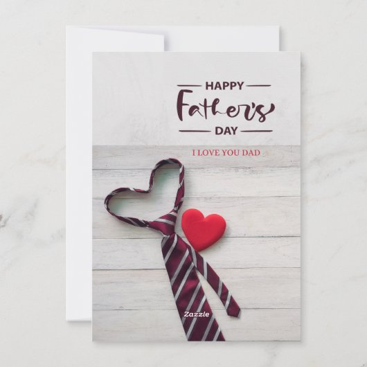 Gefeliciteerd Vader kaart (Achterkant)