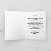 Gefeliciteerd Vaderdag Beste Hondenpapa Ooit Foto Kaart (Binnen)