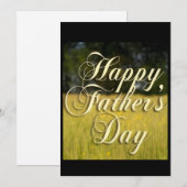 Gefeliciteerd Vaderdag Kaart (Voorkant / Achterkant)