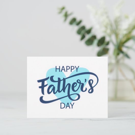 Gefeliciteerd Vaderdag Kaart (Staand voorkant)