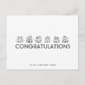 Gefeliciteerd Vastgoed Nieuwe Huiseigenaar Briefkaart (Voorkant)