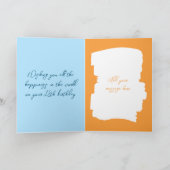 Gefeliciteerd verjaardag 18 vandaag foto toevoegen kaart (Binnen)