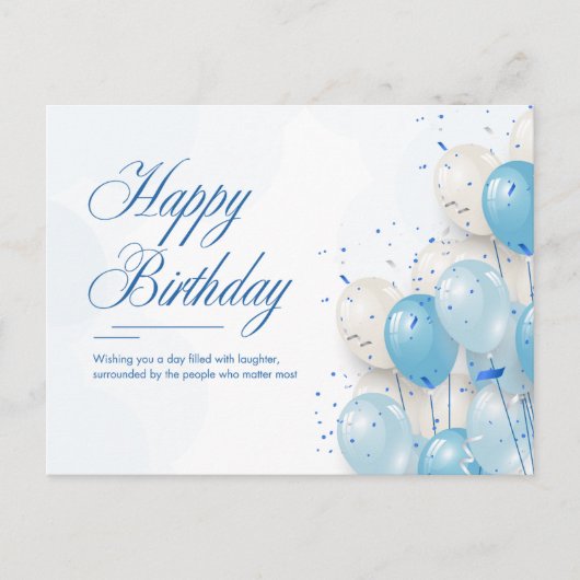 Gefeliciteerd verjaardag aan jou  briefkaart (Voorkant)