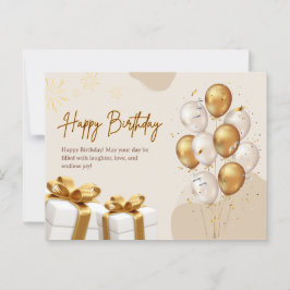 Gefeliciteerd verjaardag aan jou  briefkaart