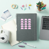 Gefeliciteerd Verjaardag Aangepaste Leeftijd Tekst Sticker (iPad Cover)