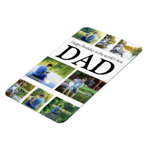 Gefeliciteerd Verjaardag Beste Papa Ter Wereld 8 F Magneet