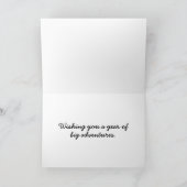 Gefeliciteerd Verjaardag Bizon Fototemplate Kaart (Binnen)