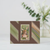 Gefeliciteerd Verjaardag Bloemige Schoonheden 50 Briefkaart (Staand voorkant)