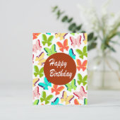 Gefeliciteerd verjaardag briefkaart (Staand voorkant)