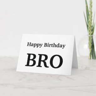 Gefeliciteerd Verjaardag Broer, Broer Verjaardagsk Kaart