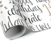 Gefeliciteerd Verjaardag   Cadeaupapier (Rol Hoek)