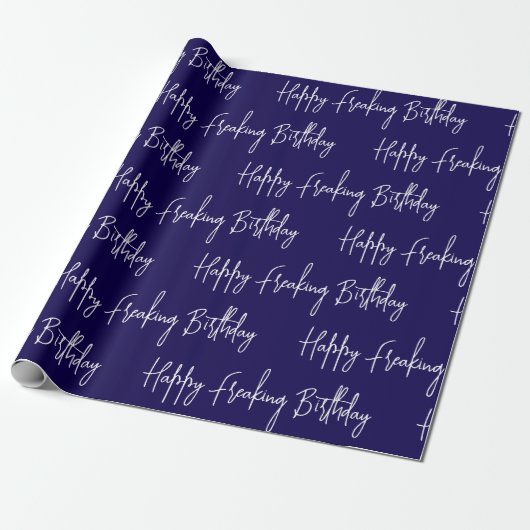 Gefeliciteerd verjaardag!!! cadeaupapier (Uitgerold)