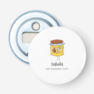 Gefeliciteerd Verjaardag Carino, gelukkige verjaar Button Flesopener