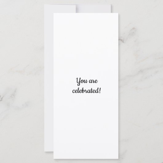 Gefeliciteerd verjaardag Carol Kaart (Achterkant)