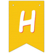 GEFELICITEERD VERJAARDAG Comic Book Pop Art Vlaggetjes (Tweede vlag)