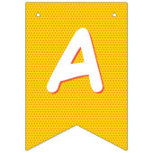 GEFELICITEERD VERJAARDAG Comic Book Pop Art Vlaggetjes (Derde vlag)