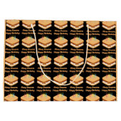 Gefeliciteerd Verjaardag En Veel S'mores Grote Cad Groot Cadeauzakje (Achterkant)