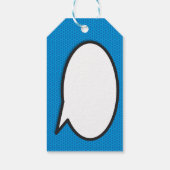 Gefeliciteerd verjaardag Fun Retro stripboek Pop A Cadeaulabel (Achterkant)