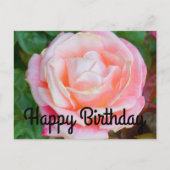 Gefeliciteerd verjaardag Gemini Rose #1 Ansichtkaa Briefkaart (Voorkant)