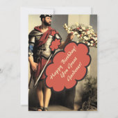 Gefeliciteerd verjaardag, geweldige tuinman! Verja Kaart (Achterkant)