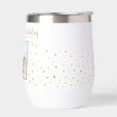 Gefeliciteerd Verjaardag Gouden Glitter Foto Elk J (Links)