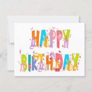 Gefeliciteerd Verjaardag Grappige Kattenliefhebber Briefkaart