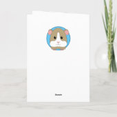 Gefeliciteerd Verjaardag Hamster Persoonlijk Kaart (Achterkant)