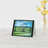 Gefeliciteerd verjaardag in het Duits Kaart (Gele Bloem)