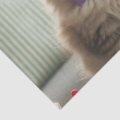 Gefeliciteerd Verjaardag Kitty Kat Tissuepapier (Detail)