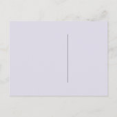 Gefeliciteerd verjaardag! Lavendelkwastscript Briefkaart (Achterkant)