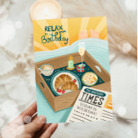 Gefeliciteerd Verjaardag Mannen Man Ontspannen Taa