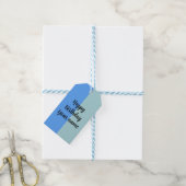 Gefeliciteerd Verjaardag Naam Sjabloon Cadeaulabel (Met Touw)