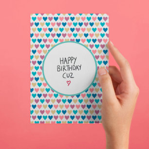 Gefeliciteerd Verjaardag Neef/Nicht Briefkaart