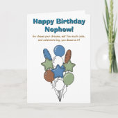 Gefeliciteerd Verjaardag Neef | Sentimenteel Kaart (Voorkant)