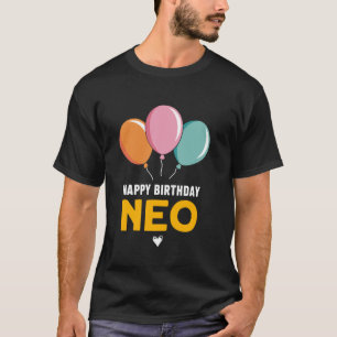 Gefeliciteerd Verjaardag Neo T-shirt