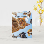 Gefeliciteerd Verjaardag Niet Leuk om Oude Mensen  Kaart (Gele Bloem)