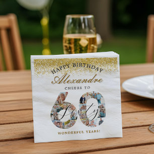 Gefeliciteerd Verjaardag Proost Op 60 Jaar Foto Co Servet