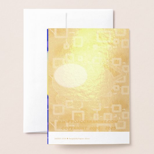 Gefeliciteerd Verjaardag Puppy Ruimteschip Chef Du Folie Kaarten (Met envelop)