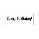 Gefeliciteerd verjaardag! | Stempel (Afrduk)