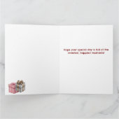 Gefeliciteerd Verjaardag Tiener Zoete Meisje  Kaart (Binnen)