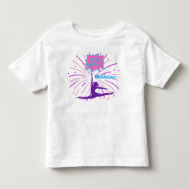 Gefeliciteerd Verjaardag Turnen Persoonlijk Kinder Shirts