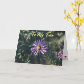 GEFELICITEERD VERJAARDAG ***TWIN*** KAART (Gele Bloem)