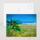 Gefeliciteerd verjaardag vanuit Florida Briefkaart (Voorkant / Achterkant)