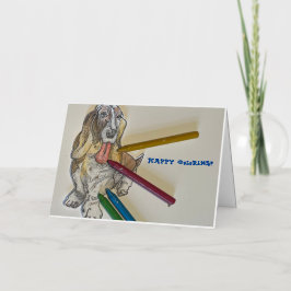 Gefeliciteerd verjaardag! Veel plezier met kleuren Folie Wenskaart