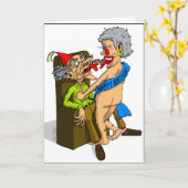 Gefeliciteerd verjaardag, vies oud ding! kaart (Gele Bloem)